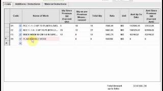 RA BILL  A SOFTWARE FOR RUNNING ACCOUNT BILLING OF CIVIL ENGINEERING ITEM RATE CONTRACTS [upl. by Friedberg259]