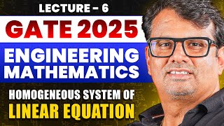 Engineering Mathematics  GATE 2025  Linear Algebra  Linear Equation by GP Sir [upl. by Lednam]