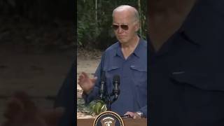 Joe Biden Walks Into Rainforest Never To Be Seen Again joebiden rainforest alexrwagner [upl. by Ailama]