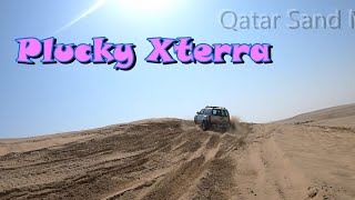 4X4 Sealine Nissan Xterra making light work of deep soft sand in the Qatar Desert [upl. by Nosral]