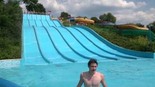 Wild waves water slide at Aquarena [upl. by Llenoil]