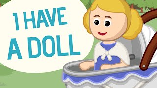 I have a pretty dolly  Nursery Rhymes  Toobys [upl. by Akinhoj494]