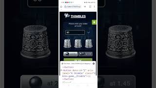 thimbles game trik [upl. by Charity454]