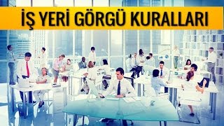 İş Yeri Görgü Kuralları [upl. by Malek]