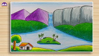 How to draw different landforms [upl. by Yerg]