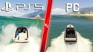 GTA 5 Next Gen Remastered PS5 VS PC  Direct Comparison Attention to Detail amp Graphics ULTRA 4K [upl. by Cohberg576]