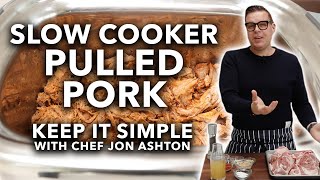 The Best Slow Cooker Pulled Pork  Keep It Simple [upl. by Htepsle343]