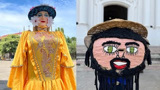 La gigantona un ícono tradicional de la ‘Gritería Chiquita’ en León [upl. by Eleira945]