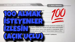 8Sınıf İnkılap Tarihi 2Dönem 1Yazılı [upl. by Eirrod]