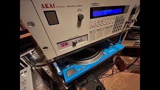 Akai S950 raw mono output sound and its a truly special one [upl. by Hillinck]