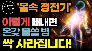 뇌와 몸을 망가뜨리는 무서운 체내 정전기의 비밀  이렇게 빼내세요 몸속 활성산소 성인병 싹 사라집니다  7가지 생활수칙  책읽어주는여자 SODAs 건강 오디오북 [upl. by Norrahs]