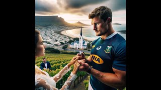 Springbok Flyhalf Manie Libbok Celebrates Marital Bliss in Mossel Bay [upl. by Brady748]