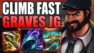 HOW TO USE GRAVES JUNGLE IN ORDER TO CLIMB OUT OF LOW ELO FAST  Gameplay Guide League of Legends [upl. by Lednahs]