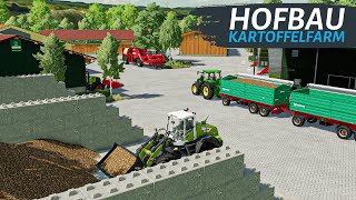 LS22 Kartoffelhof Bau  Timelapse  LANDWIRTSCHAFT SIMULATOR 22 [upl. by Esylle469]