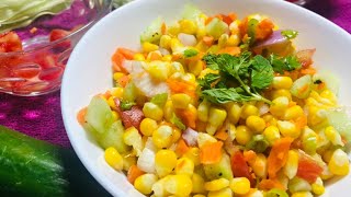 AMERICAN CORN SALAD  Healthy Tasty American Corn Salad  The Best Corn Salad [upl. by Naujyt]