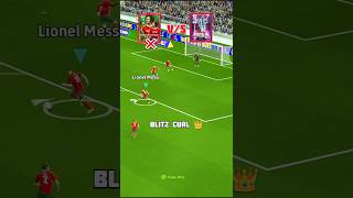 Beckenbauer Vs Messi 🎯Long Shot and Blitz Curl 🥰👑 efootball efootball2024 footballgame shorts [upl. by Orodisi]