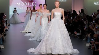 Morilee Madeline Gardner Bridal Spring 2025  Barcelona Bridal Fashion Week  4K [upl. by Rayner]