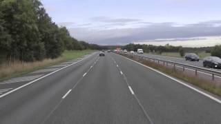 M40 Motorway J1 To J15 At 1000mph [upl. by Lou]