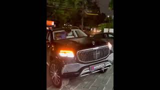 Maybach GLS 600 dance in India mercedes dancing sidhumoosewala [upl. by Annahsit]