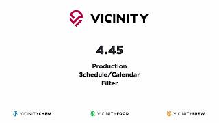 Release 445 Production Schedule Calendar Filter [upl. by Ahsiral77]