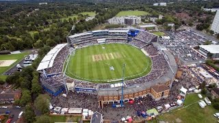 The Ashes  Edgbaston Cricket Ground 2015  DJI Phantom [upl. by Burgwell108]