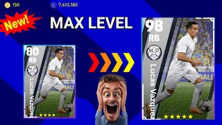 How to train Lucas Vazquez to max level in efootball 2023efootball2023 [upl. by Xonnel]