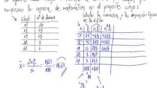 Varianza y desviación tipica dist estadística discreta [upl. by Sharp]