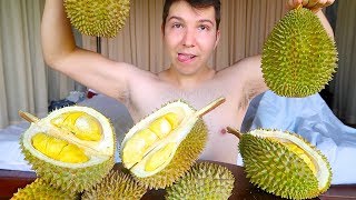 Durian Challenge • MUKBANG [upl. by Naesal]