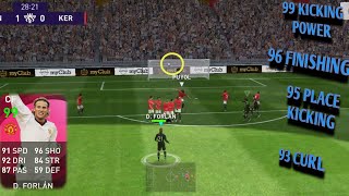 99 FORLAN DOES EVERYTHING💀 MAN UNITED FORLAN REVIEW [upl. by Scrogan760]