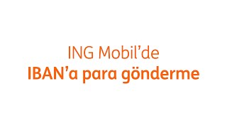 ING Mobilde IBANa para göndermek çok kolay [upl. by Nesto]