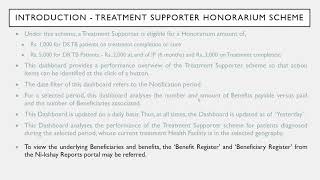 Treatment Supporter Scheme Dashboard  Section 1  Introduction and Overview Funnel chart [upl. by Ajoop153]