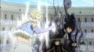 Fairy Tail  Natsu e Gajeel vs Sting e Rogue Luta completa [upl. by Matthias]