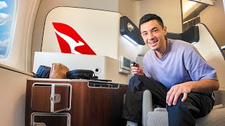 Qantas A380 First Class Suite Without A First Class Ticket [upl. by Yrelle179]