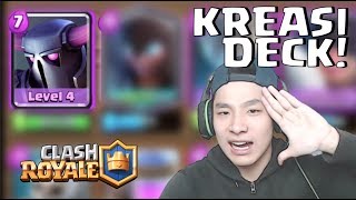 MENCOBA KREASI DECK PEKKA • Clash Royale Indonesia [upl. by Eniretac]