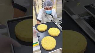 How Do Mooncake Factory Workers Make Delicious Mooncakesmooncake chinafood food [upl. by Irod684]