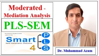 Moderated Mediation Analysis  ModeratedMediation Model in SmartPLS 4  Mediated Moderation Model [upl. by Josias899]