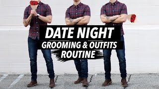 DATE NIGHT ROUTINE 🍾 GROOMING MANSCAPING amp OUTFITS  JAIRWOO [upl. by Ahsinnod174]