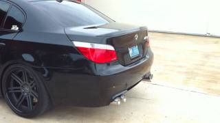 Active Autowerke Gen II E60 M5 exhaust idle revving  By Precision Sport Industries [upl. by Kissner]