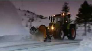 Claas Traktoren im Winterdienst [upl. by Obidiah]