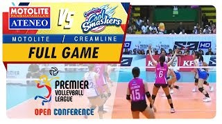 PVL OC 2018 AteneoMotolite vs Creamline  Full Game  3rd Set  October 28 2018 [upl. by Terhune]