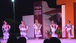 Baile y Bomba Yucatecawmv [upl. by Anneirda]