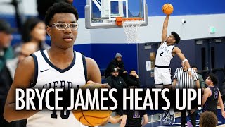 Bryce James Sparks Excitement in Sierra Canyon vs Valencia [upl. by Kramal]