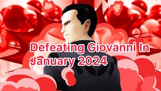 How To Beat Giovanni In Pokémon GO January 2024 [upl. by Ylak]