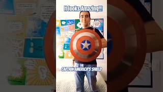 Creating A MetalMade Caps Shield captainamerica marvel fortnite steverogers cosplay mcu [upl. by Rahal]