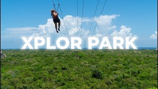 XPLOR PARK The Riviera Mayas most popular adventure park  Cancuncom [upl. by Warfield]