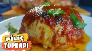 PİLİÇ TOPKAPI TARİFİ 🔝 İÇ PİLAVLI TAVUK DOLMA YEMEĞİ NASIL YAPILIR ✅STUFFED ROAST CHICKEN RECIPE👌 [upl. by Polinski134]