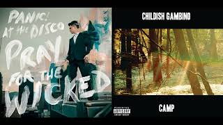 Panic At The Disco vs Childish Gambino  Bonfire Hopes Mashup [upl. by Leahcimnhoj]