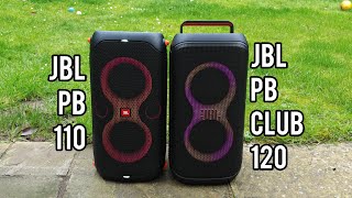 JBL Partybox Club 120 Vs Partybox 110  Worth the upgrade [upl. by Tocs]