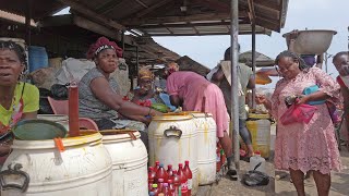 4K LOCAL STREET MARKET IN GHANA ACCRA MAKOLA AFRICA [upl. by Siclari]