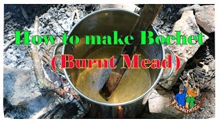 How to make a Bochet burnthoney mead [upl. by Jehu]